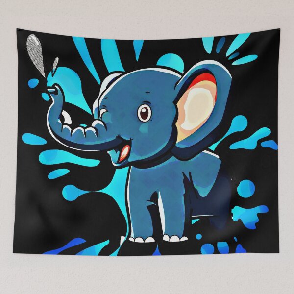 Item preview, The Little Tusker designed and sold by DEZINOMANIA.