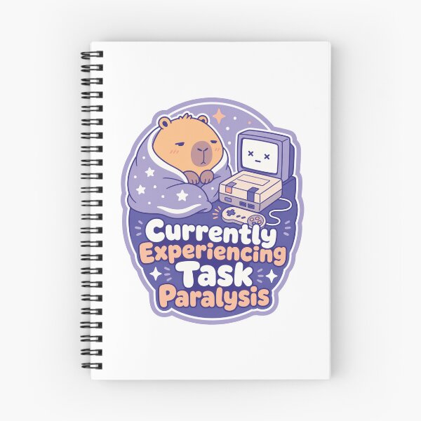 Item preview, Currently Experiencing Task Paralysis designed and sold by KAYJAY DESIGNS.
