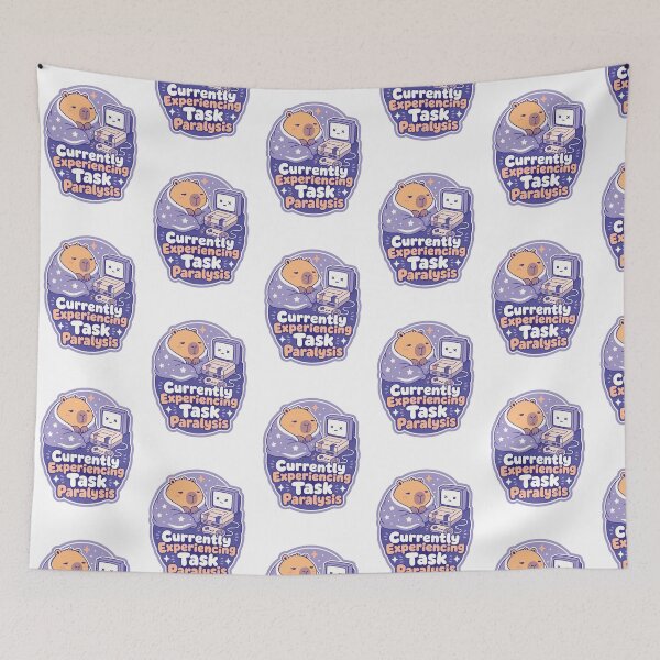 Item preview, Currently Experiencing Task Paralysis designed and sold by KAYJAY DESIGNS.