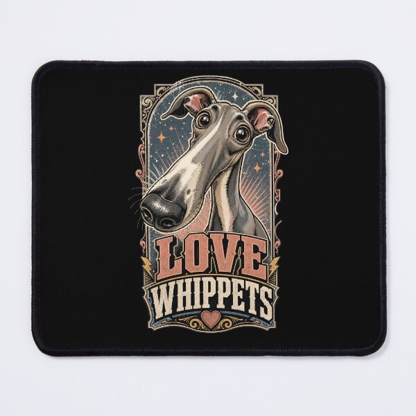 Artikelvorschau, Liebe Whippets entworfen und verkauft von Wilcox PhotoArt.