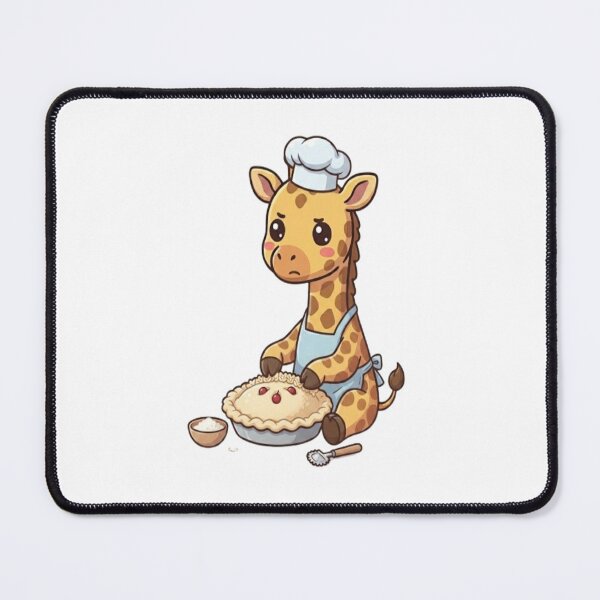 Item preview, Cute Giraffe Baking Cherry Pie designed and sold by Ella_Sketch.