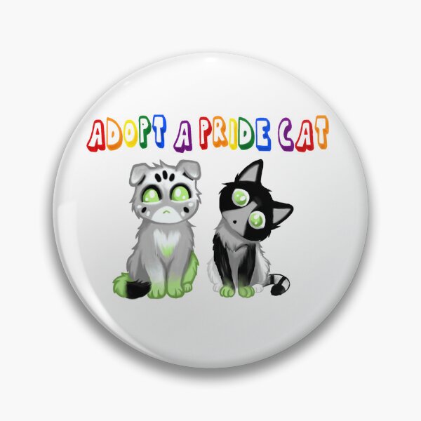 Item preview, Adopt A Pride Cat — Agender designed and sold by HistoryHounds.