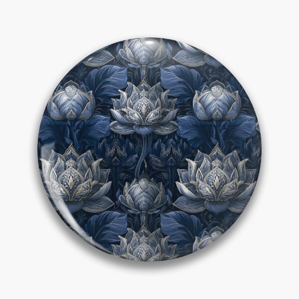 Item preview, Beautiful Lotus Print  - Birth Flower Pattern - One Year Anniversary Gifts designed and sold by RoyalStarsPatts.