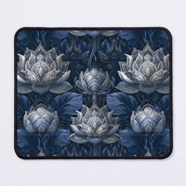Item preview, Beautiful Lotus Print - Birth Flower Pattern - One Year Anniversary Gifts designed and sold by RoyalStarsPatts.