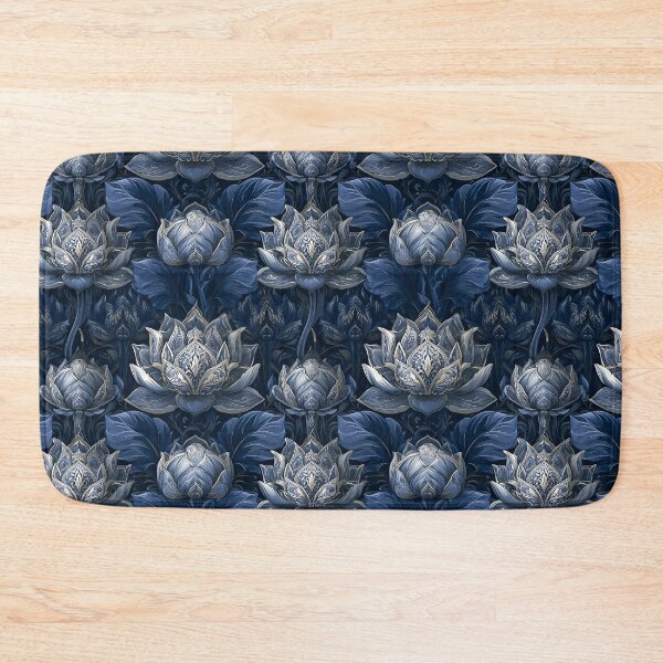 Item preview, Beautiful Lotus Print  - Birth Flower Pattern - One Year Anniversary Gifts designed and sold by RoyalStarsPatts.