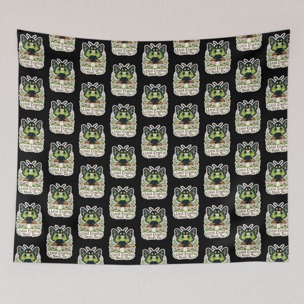 Item preview, Local Cryptid Needs Tea designed and sold by KAYJAY DESIGNS.