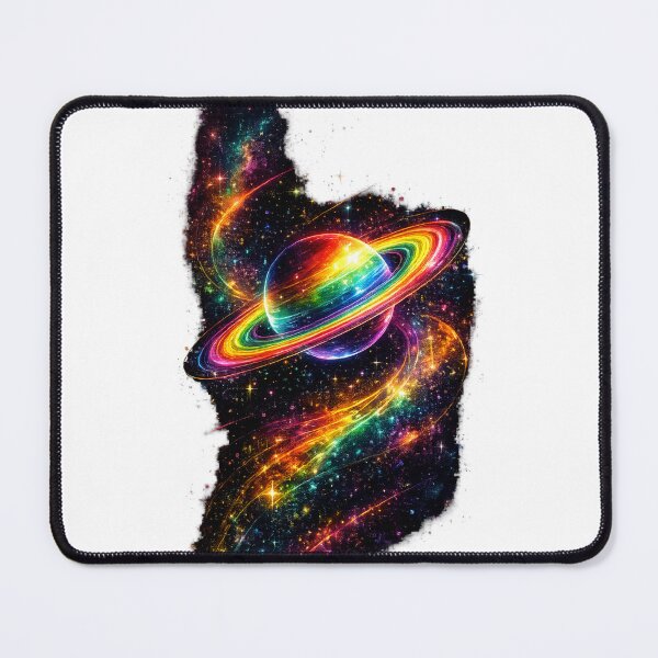 Item preview, Rainbow Saturn Rings designed and sold by PeterPunkt.
