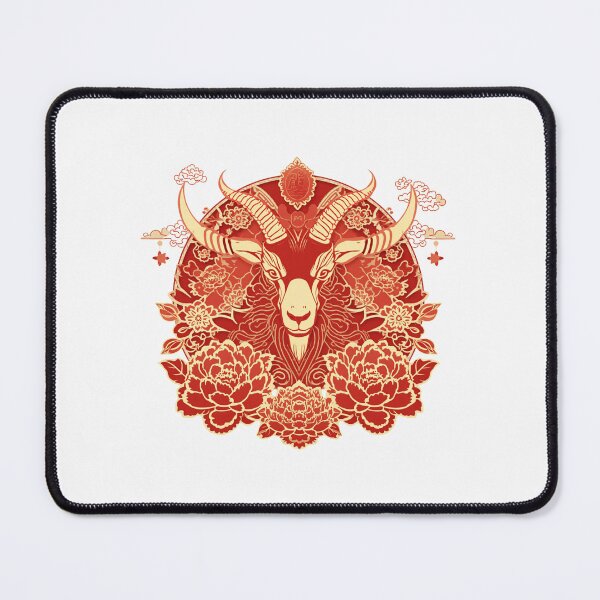 Item preview, Fire Goat 2027 Chinese Zodiac Year of the Goat designed and sold by Lucky 777.