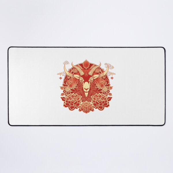 Item preview, Fire Goat 2027 Chinese Zodiac Year of the Goat designed and sold by Lucky 777.