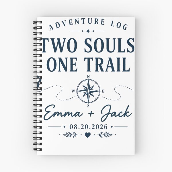 Item preview, Two Souls One Trail Personalized Camping Couple Adventure designed and sold by TeeVerse27.