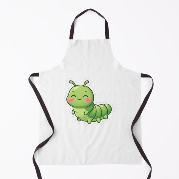 Item preview, Cute Little Green Caterpillar Cartoon Character designed and sold by Owcomm.
