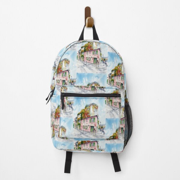 Item preview, La Maison Rose Montmartre Watercolor designed and sold by caracatita75.