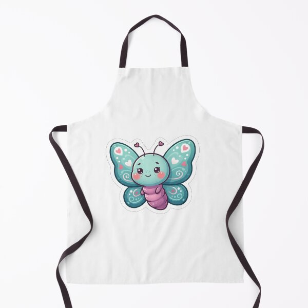 Item preview, Cute Little Blue Butterfly With Hearts designed and sold by Owcomm.