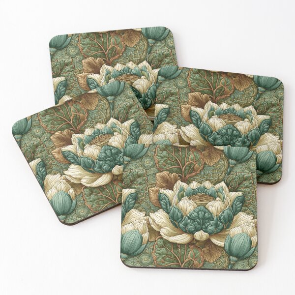 Item preview, Delicate Lotus Print  - Botanical Garden Pattern - Personal Gifts designed and sold by RoyalStarsPatts.