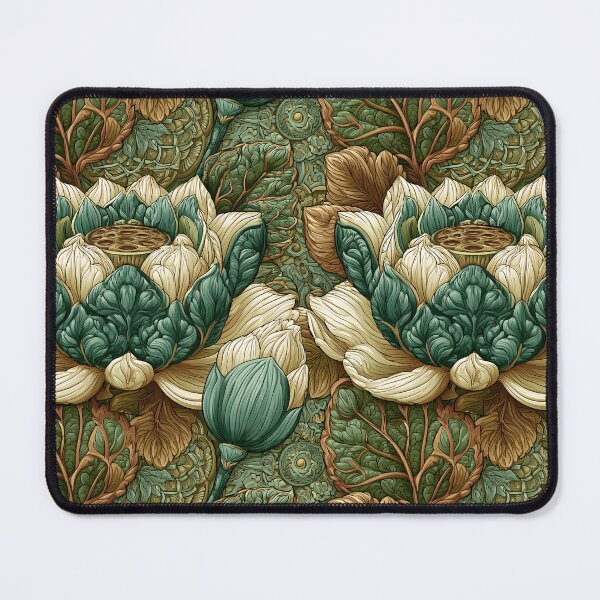 Item preview, Delicate Lotus Print  - Botanical Garden Pattern - Personal Gifts designed and sold by RoyalStarsPatts.