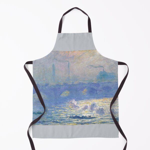 Item preview, Waterloo Bridge in Clouds Thames Claude Monet painting designed and sold by ArtUnova.