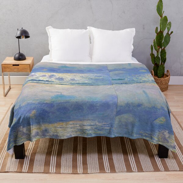 Item preview, Waterloo Bridge in Clouds Thames Claude Monet painting designed and sold by ArtUnova.
