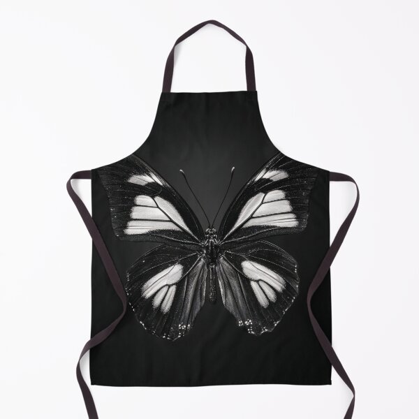 Item preview, Black and white butterfly still life portrait single butterfly centered fine art photographic print designed and sold by Astrid Arkhangelsky.