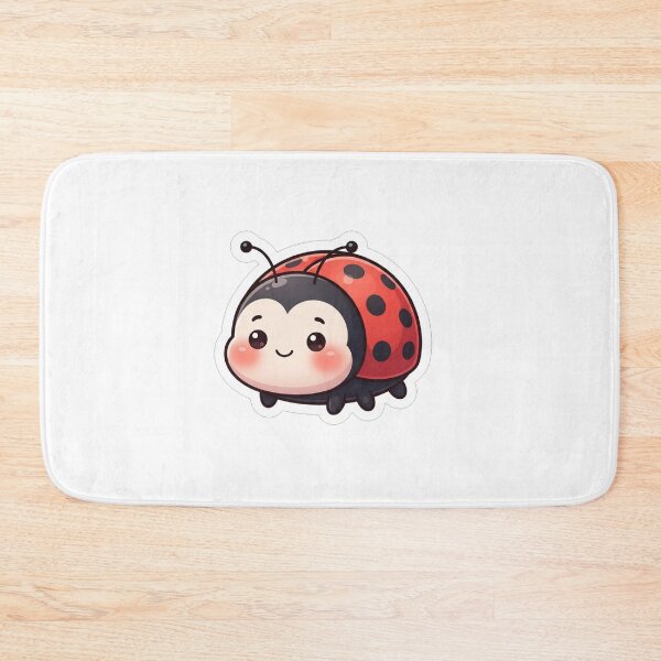 Item preview, Cute Little Red Ladybug Cartoon Character designed and sold by Owcomm.