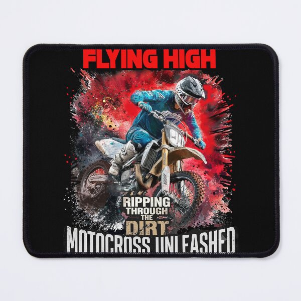 Item preview, Flying  High ,Ripping Through The Dirt - Motocross Unleashed designed and sold by Concept-Hub.