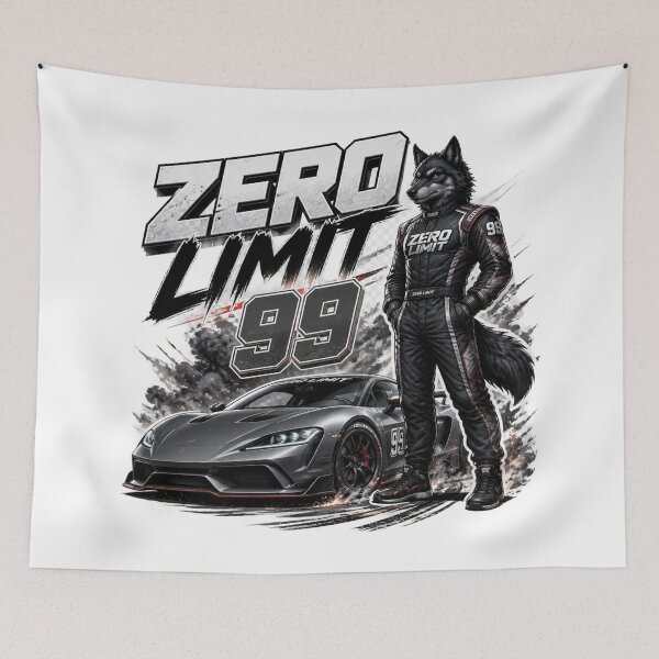 Item preview, Zero Limit Racing Graphic | JDM Drift Car PNG | Japanese Tuner Streetwear | Turbo Automotive Sticker designed and sold by Stylestickers55.