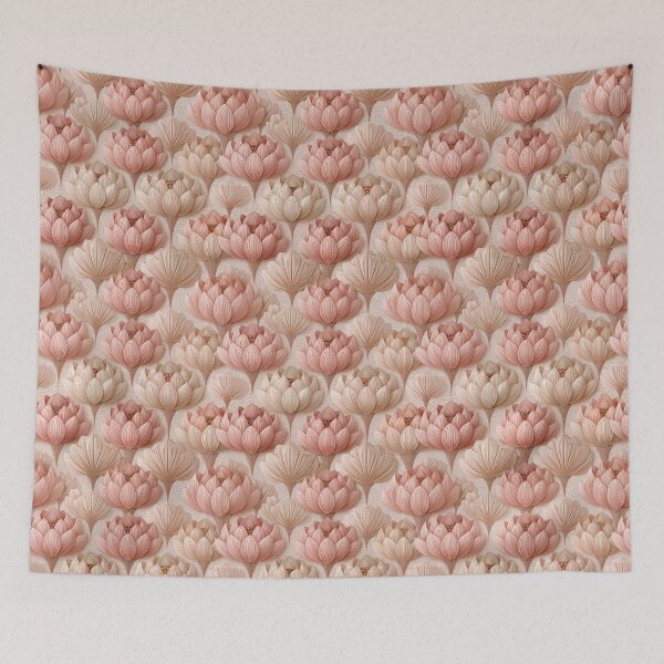 Item preview, Petaled Lotus Floral - Flower Floral Pattern - Retirement Gifts designed and sold by RoyalStarsPatts.