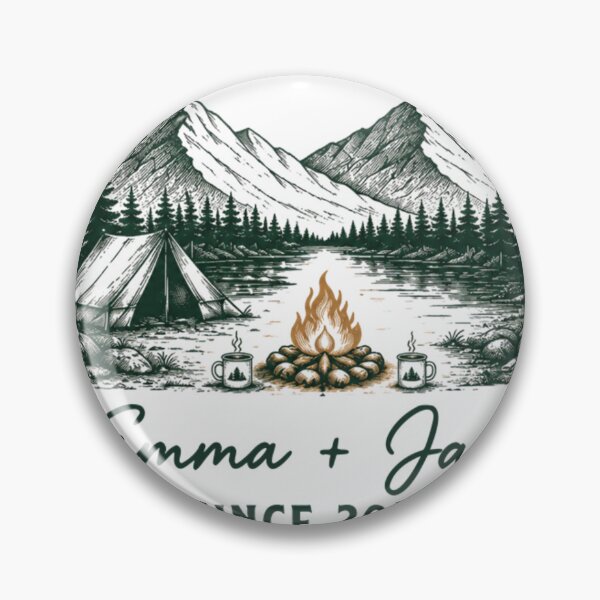 Item preview, Adventure Partners Personalized Camping Couple Outdoor Design designed and sold by TeeVerse27.