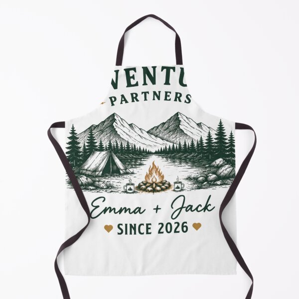 Item preview, Adventure Partners Personalized Camping Couple Outdoor Design designed and sold by TeeVerse27.