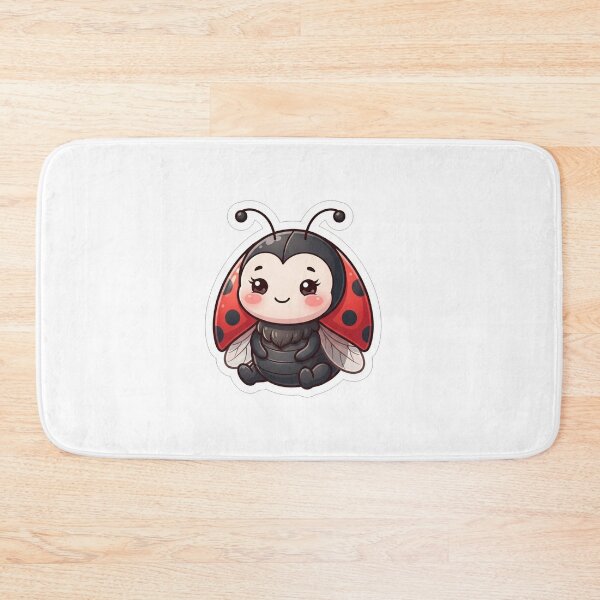 Item preview, Cute Little Ladybug Kawaii Bug Illustration designed and sold by Owcomm.