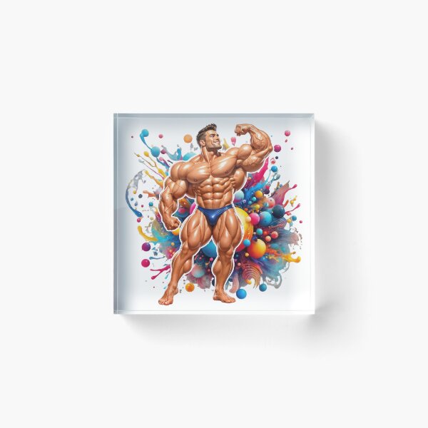 Item preview, Sticker - Decal - Explosive Physique Power - 177 designed and sold by ForeverPrintsOK.