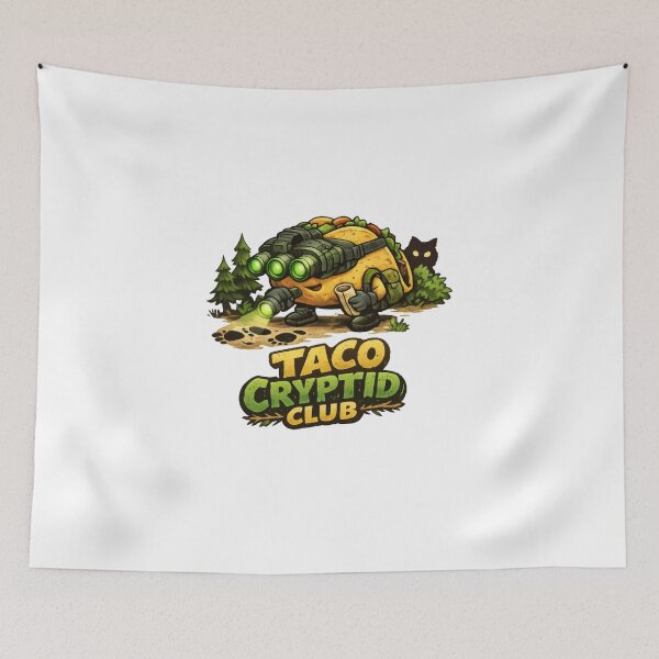 Item preview, Taco Cryptid Club designed and sold by TheRealTaria.