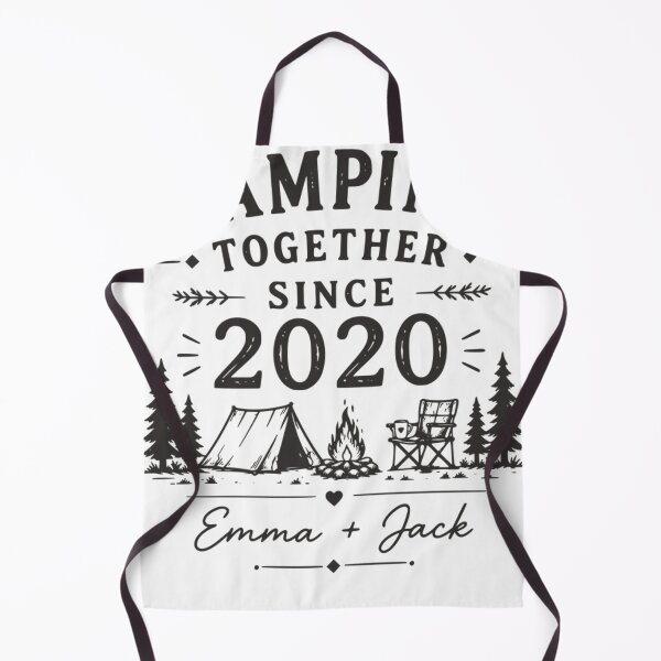 Item preview, Camping Together Since Personalized Couple Camping Gift designed and sold by TeeVerse27.