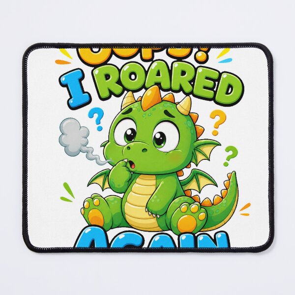 Item preview, Oops I Roared Again Dragon designed and sold by Idans.