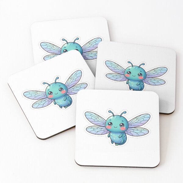 Item preview, Cute Little Blue Bug Insect Graphic designed and sold by Owcomm.