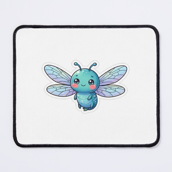 Item preview, Cute Little Blue Bug Insect Graphic designed and sold by Owcomm.