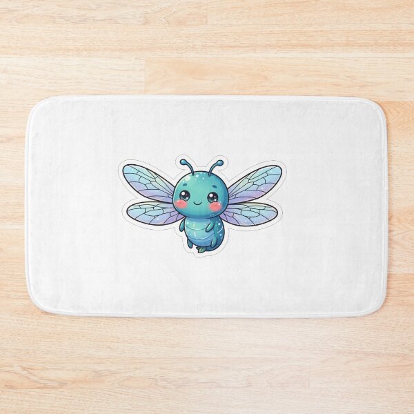 Item preview, Cute Little Blue Bug Insect Graphic designed and sold by Owcomm.