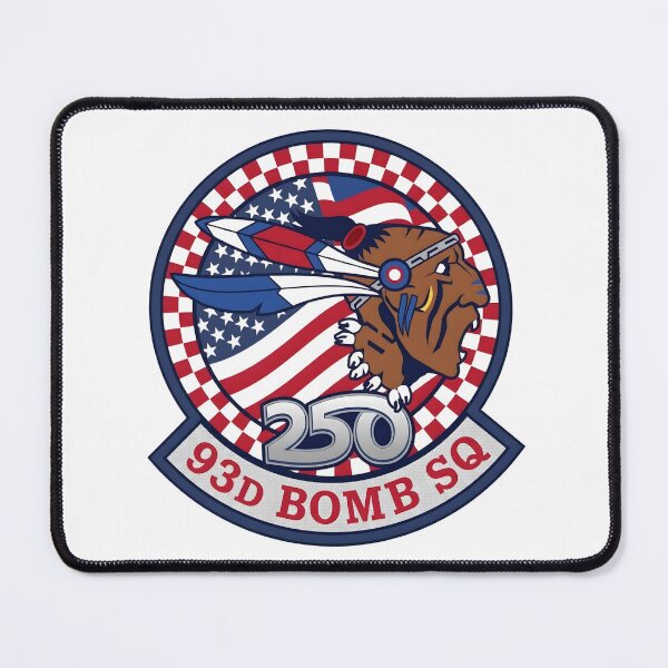 Item preview, USAF 93rd Bomb Squadron "Indian Outlaws" Patch Graphic designed and sold by CharlieDesings.