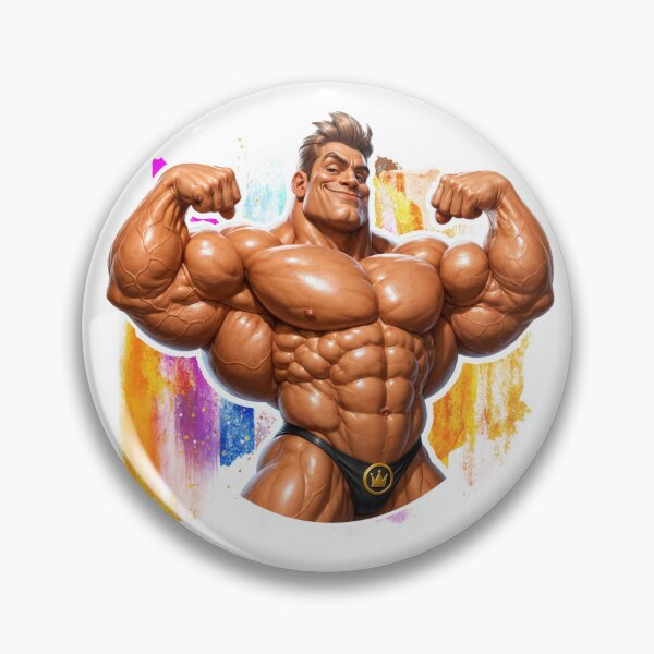 Item preview, Sticker - Decal - Crowned Muscle Power - 178 designed and sold by ForeverPrintsOK.