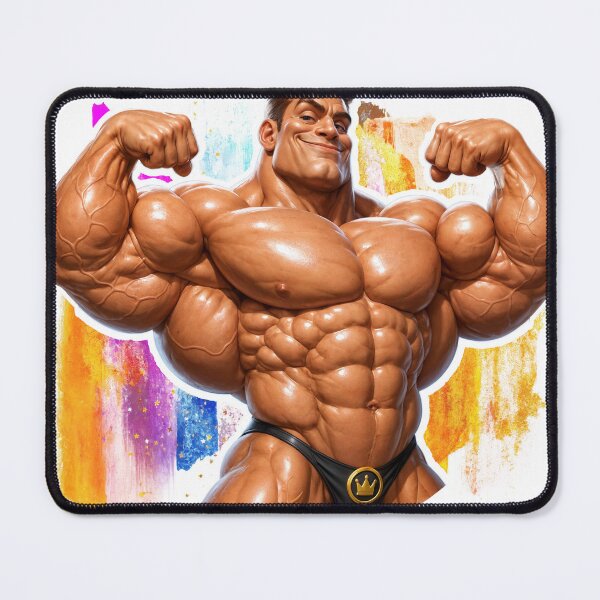Item preview, Sticker - Decal - Crowned Muscle Power - 178 designed and sold by ForeverPrintsOK.