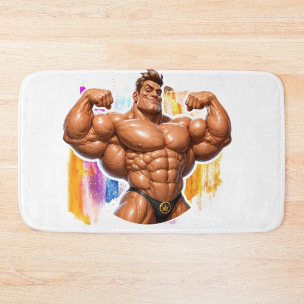 Item preview, Sticker - Decal - Crowned Muscle Power - 178 designed and sold by ForeverPrintsOK.