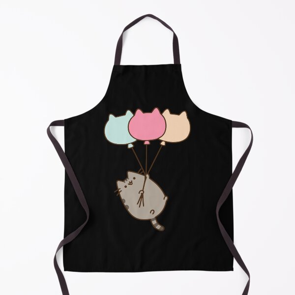 Item preview, Cat flying with a balloon designed and sold by snoWorkshop.