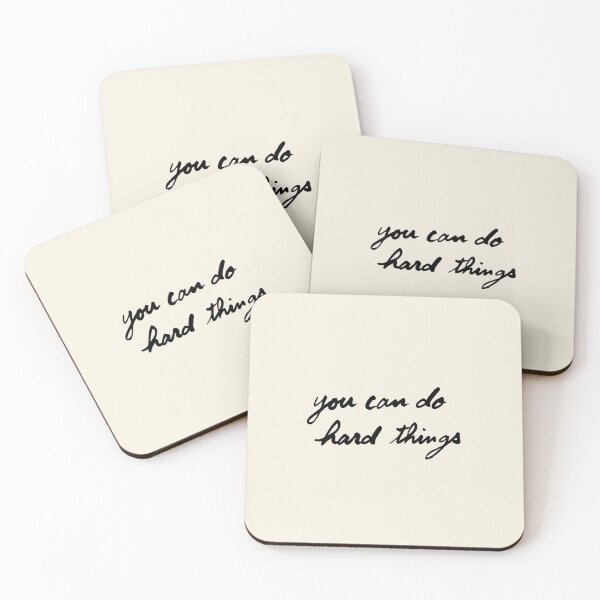 Item preview, You Can Do Hard Things designed and sold by StudioNewLayer.