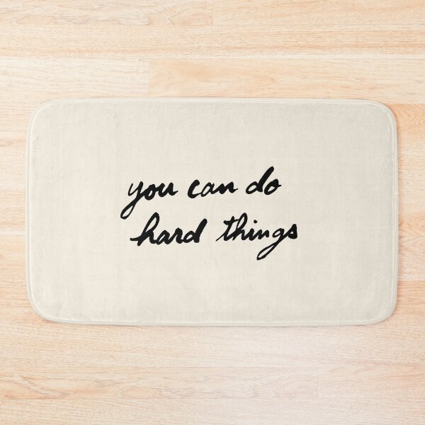 Item preview, You Can Do Hard Things designed and sold by StudioNewLayer.