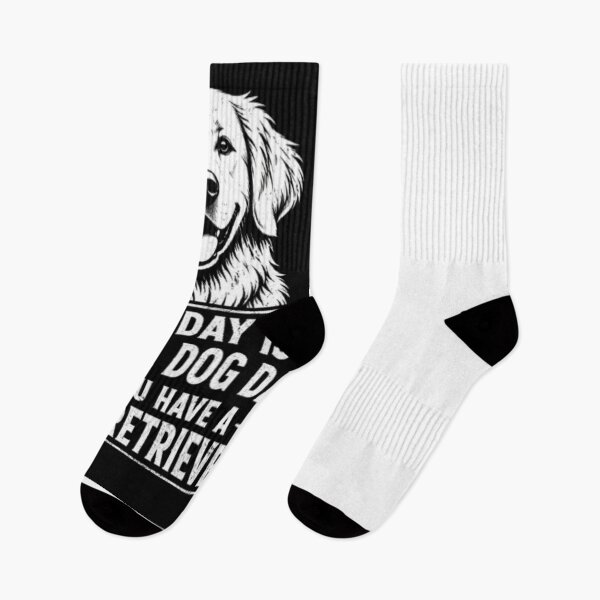 Item preview, Every Day Is National Dog Day When You Have a Golden Retriever designed and sold by FurryPrintLab-FurryPrintLabDesign.