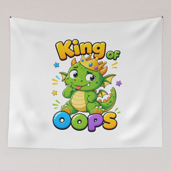 Item preview, King of Oops Cute Dragon designed and sold by Idans.