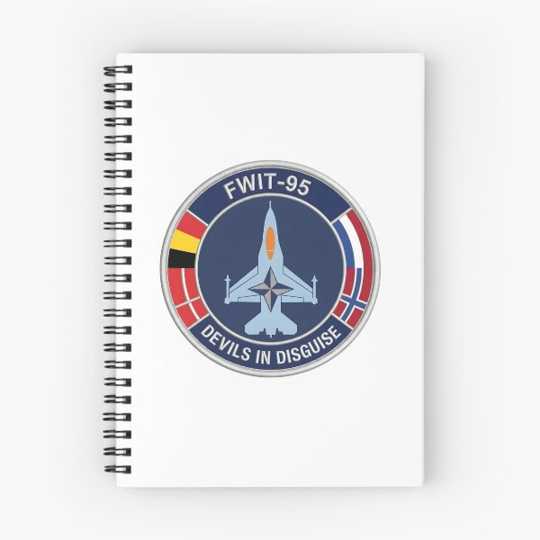Item preview, NATO FWIT-95 "Devils in Disguise" Fighter Weapons Instructor Patch Graphic designed and sold by CharlieDesings.