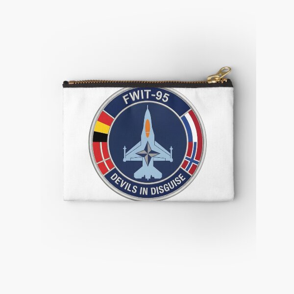 Item preview, NATO FWIT-95 "Devils in Disguise" Fighter Weapons Instructor Patch Graphic designed and sold by CharlieDesings.