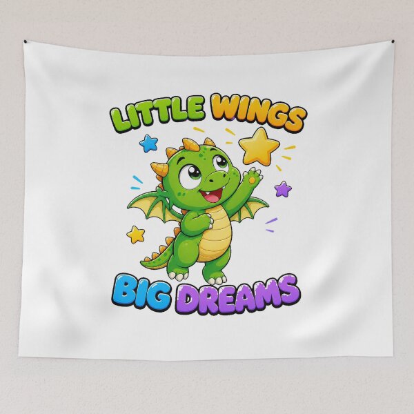 Item preview, Little Wings Big Dreams Dragon designed and sold by Idans.