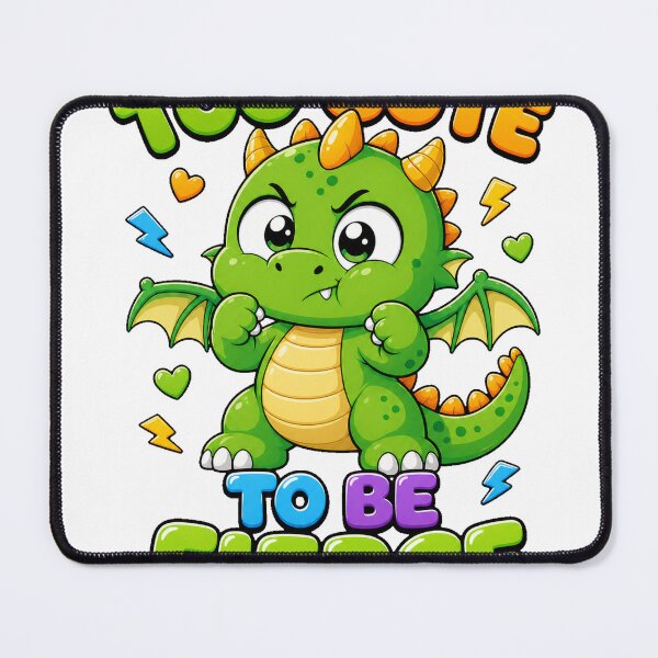 Item preview, Too Cute to Be Fierce Dragon designed and sold by Idans.