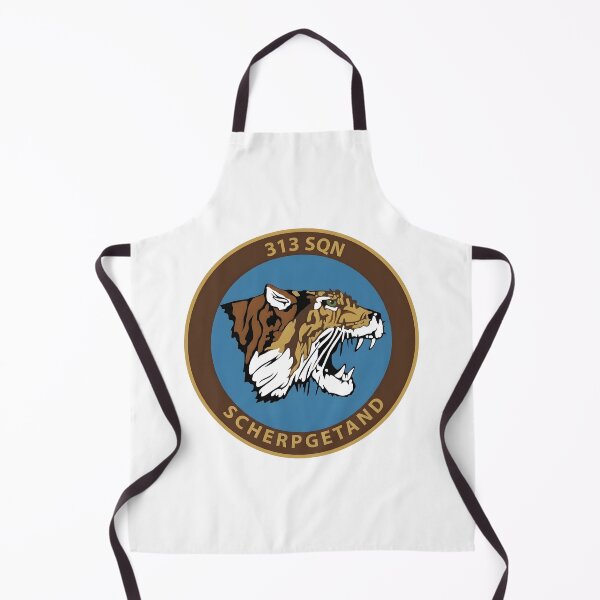 Item preview, RNLAF 313 Squadron "Scherp Getand" Tiger Patch Graphic designed and sold by CharlieDesings.